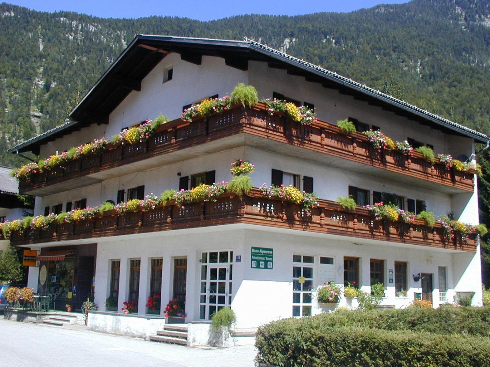 Haus Alpenrose Hotel Obertraun Exterior photo